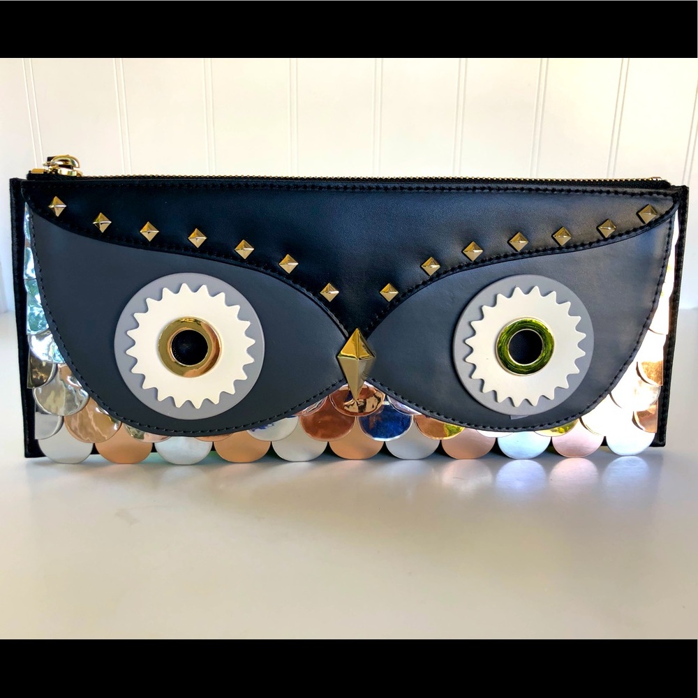 NWOT Kate Spade Wise Owl Clutch